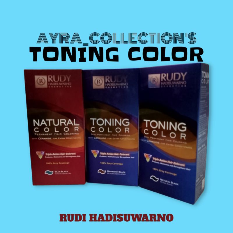 Jual RUDI HADISUWARNO TONING COLOR ( Permanen ) | Shopee Indonesia