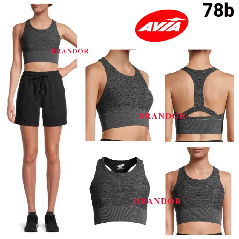 Jual AVBS78 ( SALE AKHIR TAHUN ) LONG LINE SPORT BRA PADDED / Ada