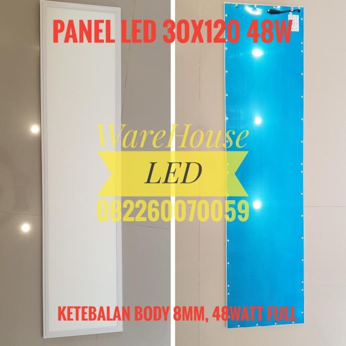 Jual Lampu Panel Led 30x120 Cm 48watt Downlight Panel 30 X 120 48 Watt ...