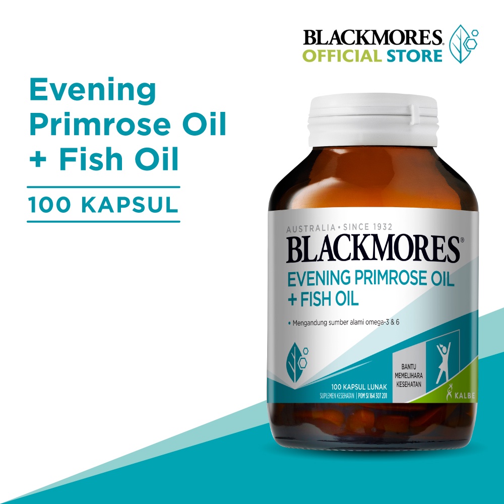 Jual Blackmores Evening Primrose Oil + Fish Oil (100) Shopee Indonesia