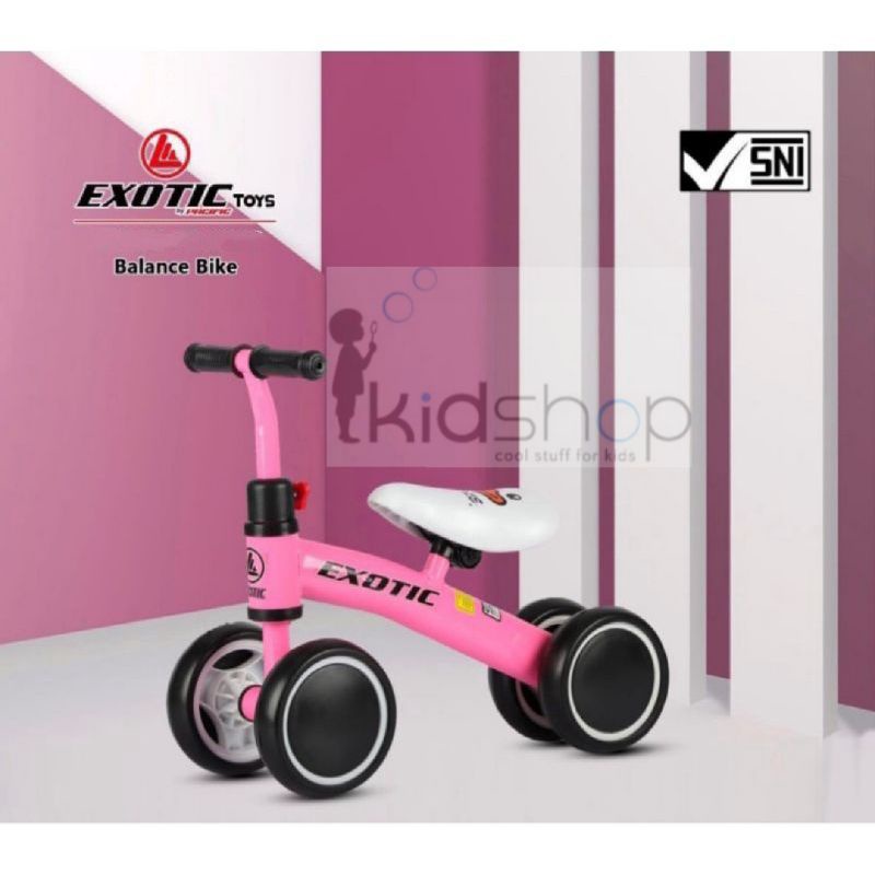 Jual [KID] Sepeda Keseimbangan Balance Bike Pushbike Ride On EXOTIC ...