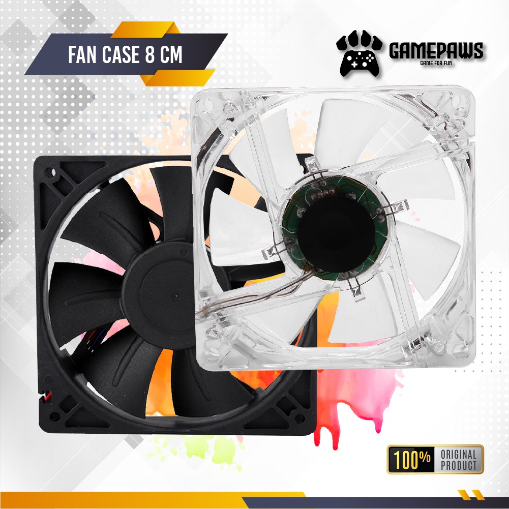 Jual Fan Case 8cm - Kipas CPU 8cm | Shopee Indonesia