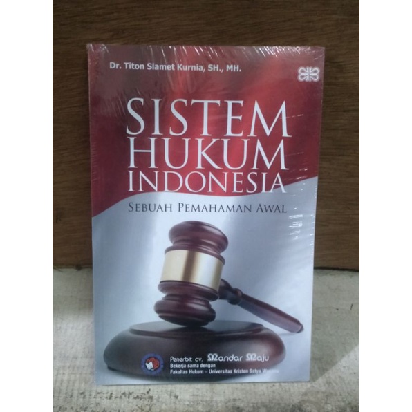 Jual BUKU SISTEM HUKUM INDONESIA Sebuah Pemahaman Awal | Shopee Indonesia