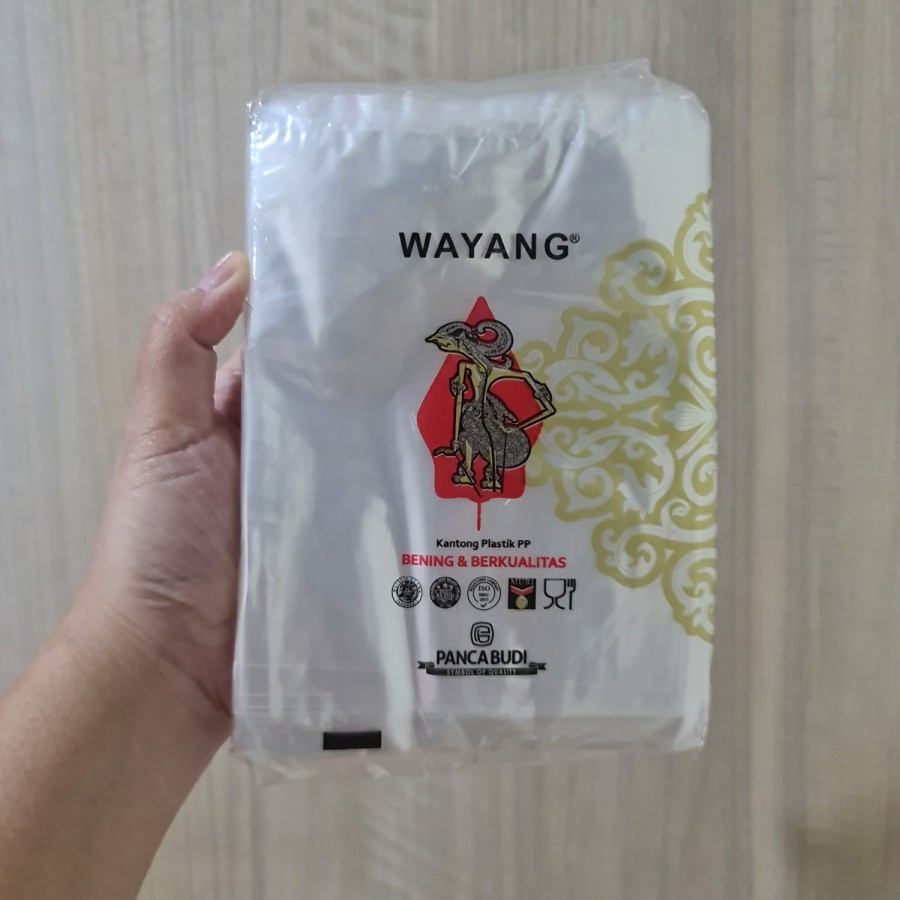 Jual Plastik Pp Bening Wayang Uk 12x16 Cm Kantong Kemasan Kue Isi 250gram Shopee Indonesia 9250