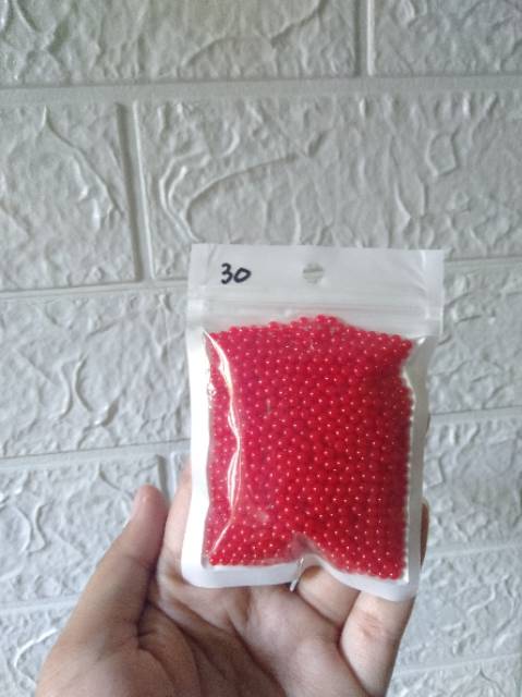 Jual 30gr Waterbeads 1 warna / Hidrogel beads mainan edukasi anak bola ...