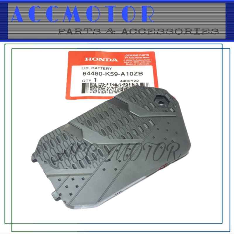 Jual Lid Battery Cover Tutup Aki Accu Vario 125 Led/Vario 150 Led Honda