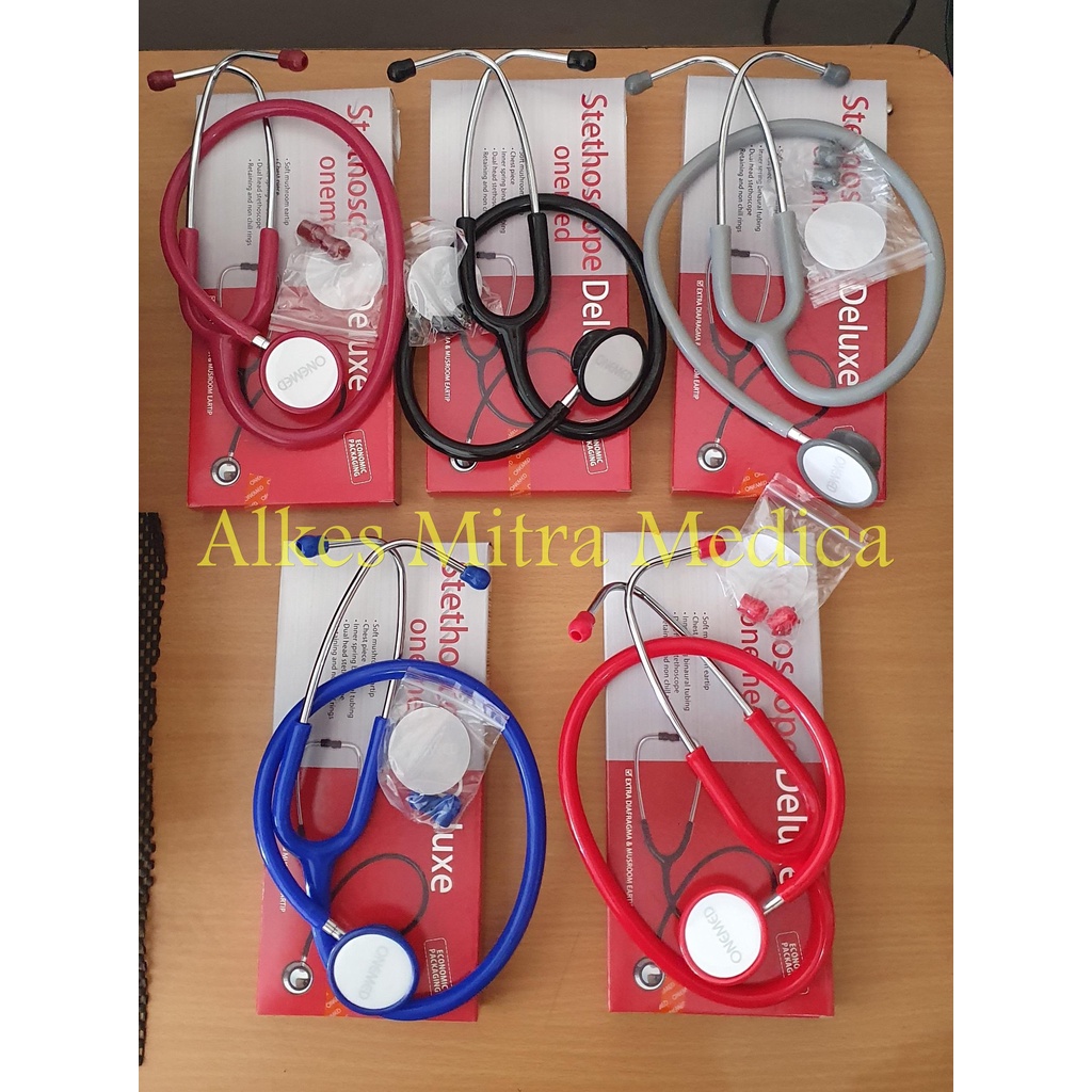 Jual Stetoskop Stethoscope Onemed Deluxe Shopee Indonesia 5196