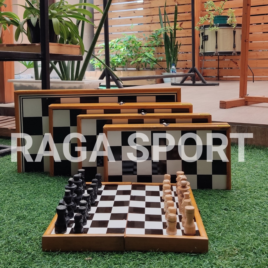 Jual RAGA SPORTS Papan catur kayu plastik merk asahi 5 ukuran S M L XL ...