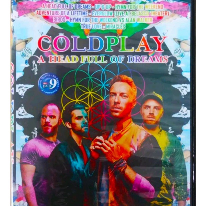 Jual kasetkucollection coldplay Dvd Album a head full of dreams