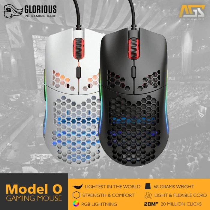 Jual Iqbalstore Glorious Model O Rgb Gaming Mouse Black Matte