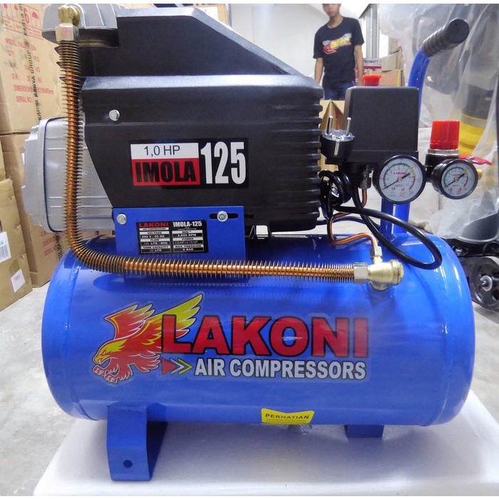 Jual Lakoni Imola 125 Kompresor Angin Listrik / Compressor 1 HP ...