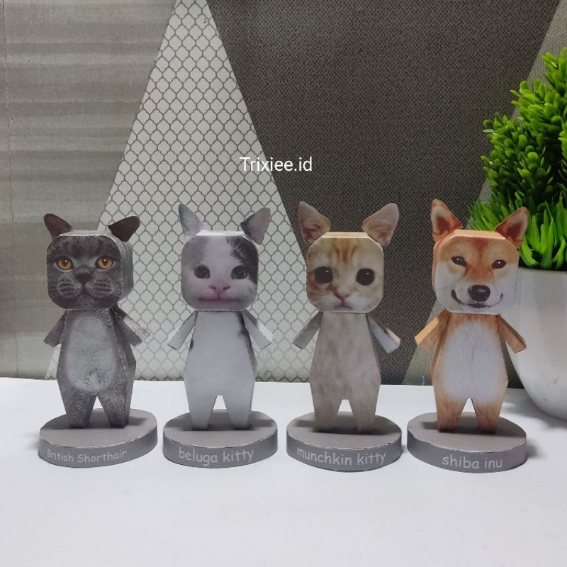 Tutorial Cara Membuat Papercraft Dudul Kucing Viral T - vrogue.co