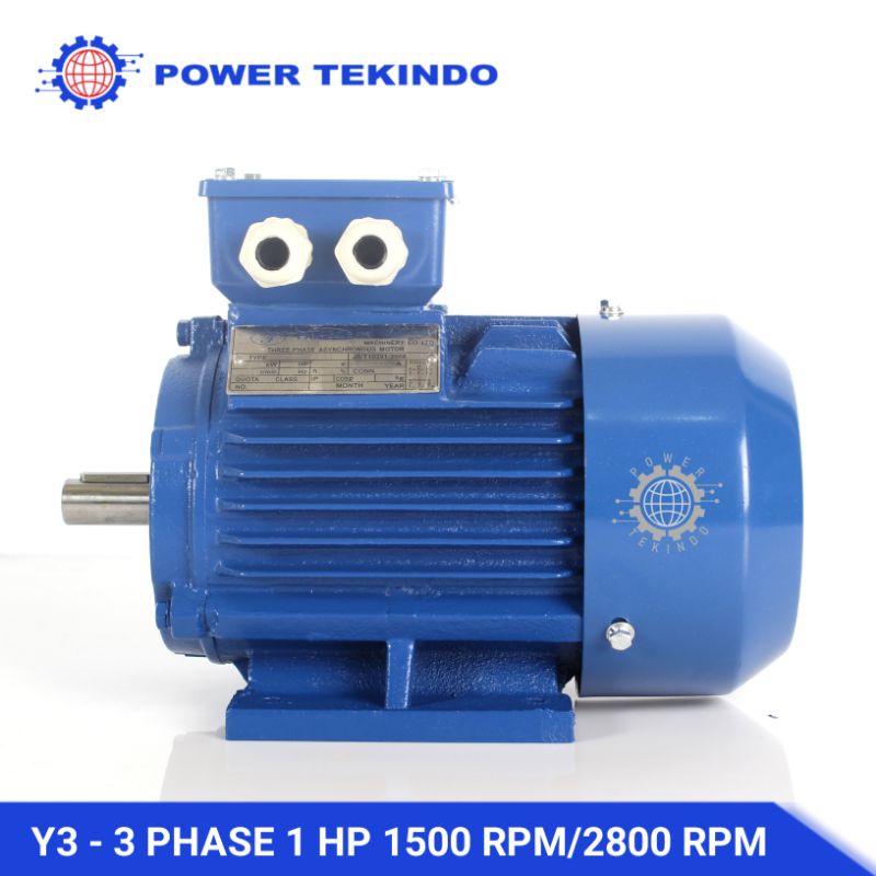 Jual Famoze Pro Dinamo 3 Phase 1 HP 1400 RPM / 2800 RPM 0.75KW 220/380V ...