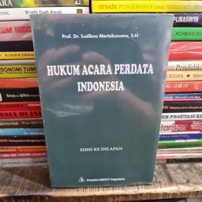 Jual Hukum Acara Perdata Indonesia Edisi 8 By Prof Dr Sudikno ...