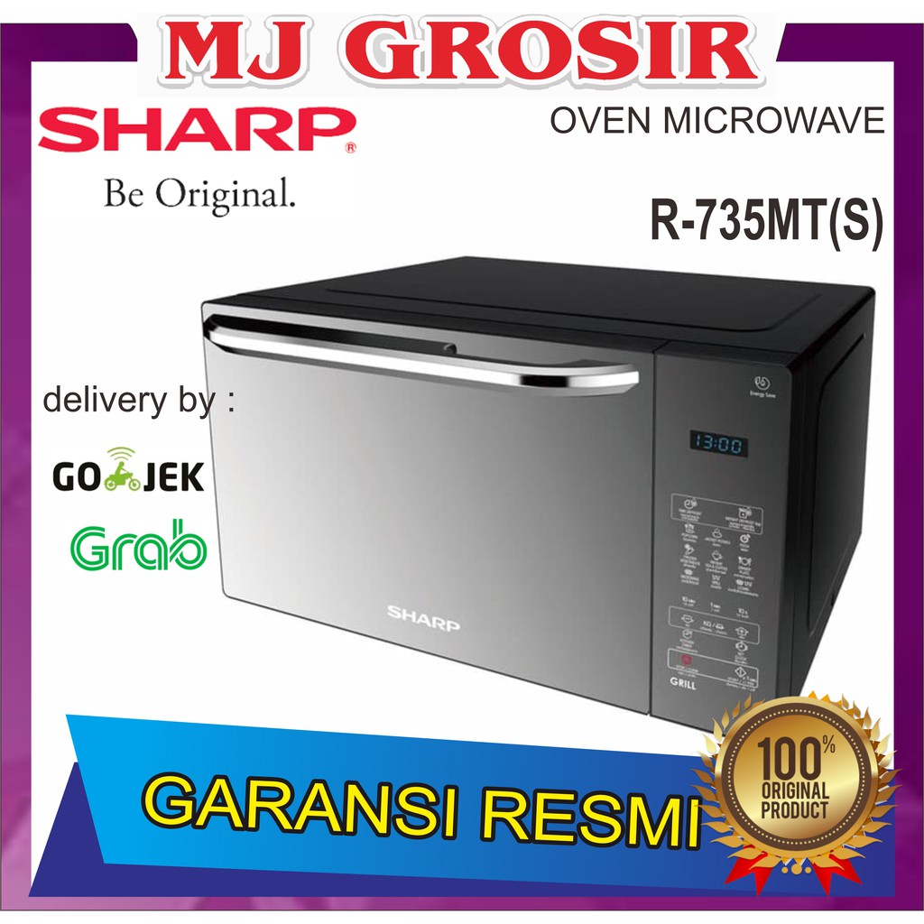 Jual PROMO OVEN MICROWAVE SHARP R735MT(S) R735MT Shopee Indonesia