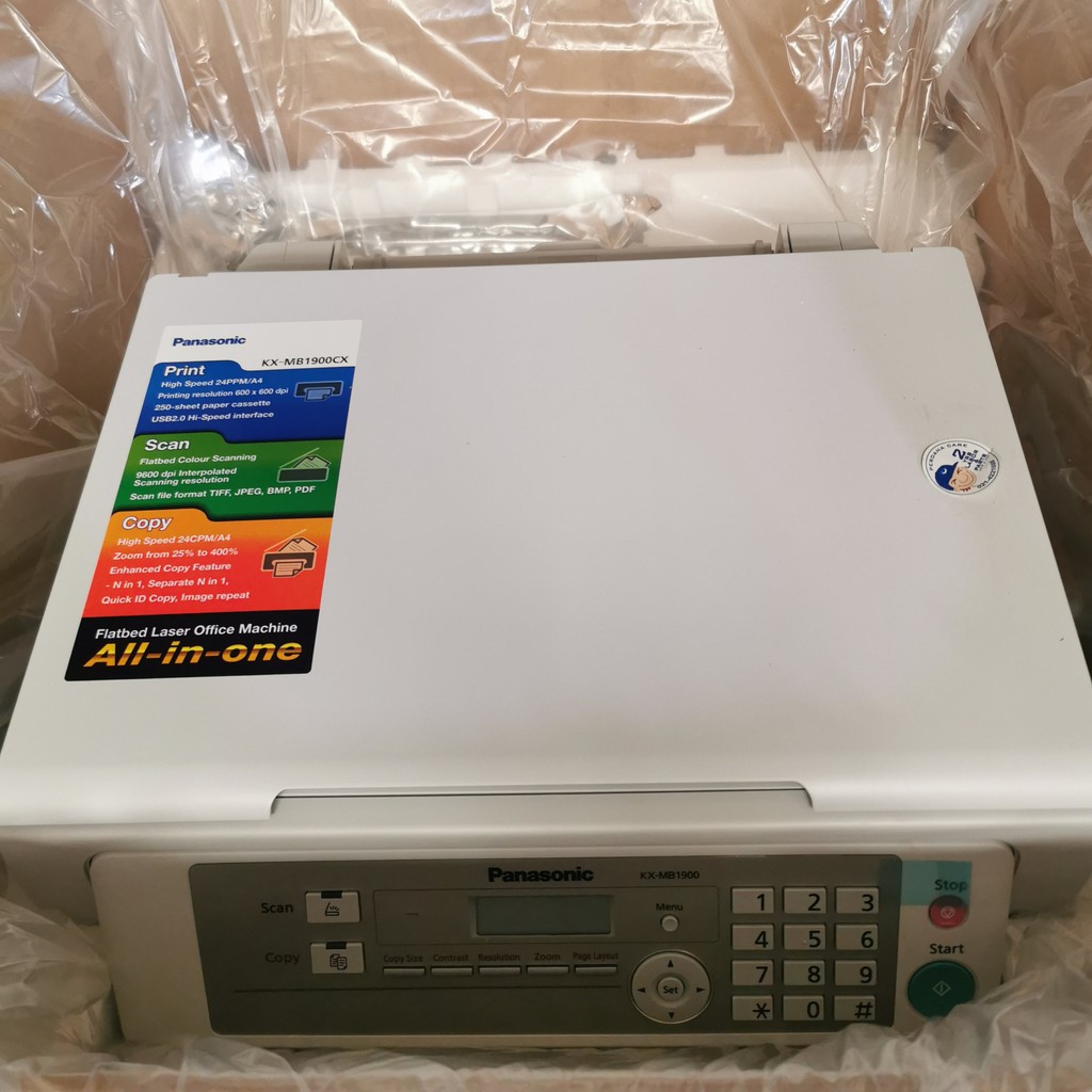 Jual Printer Laser MultiFungsi Print Scan Copy Panasonic KX-MB1900 ...