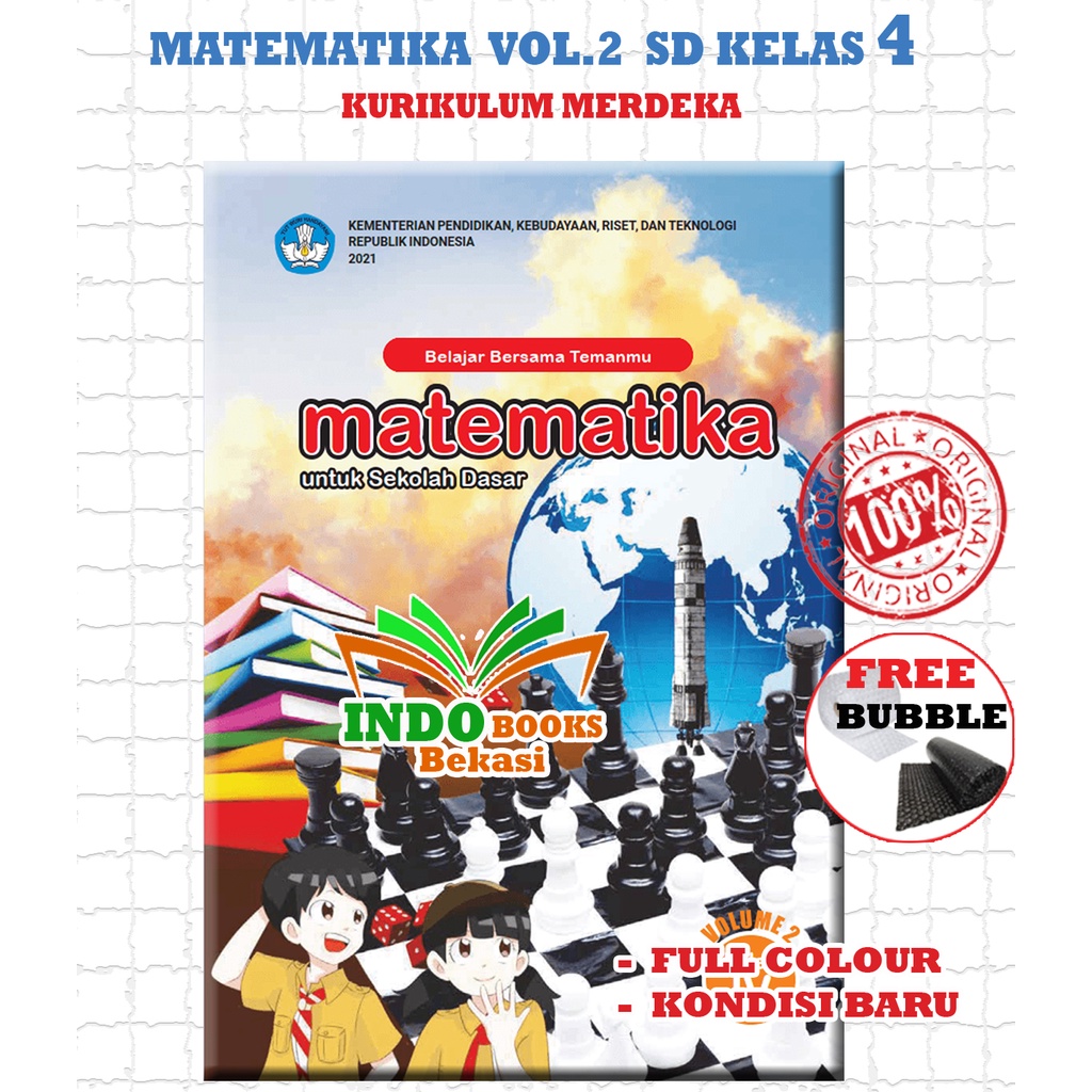 Jual Matematika Kelas 4 Volume 2 Kurikulum Merdeka | Shopee Indonesia