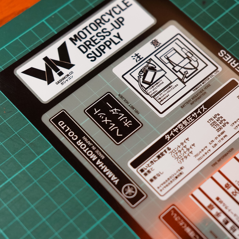 Jual Sticker Detail/Warning Stickers/Warning Decals/Stiker detail ...