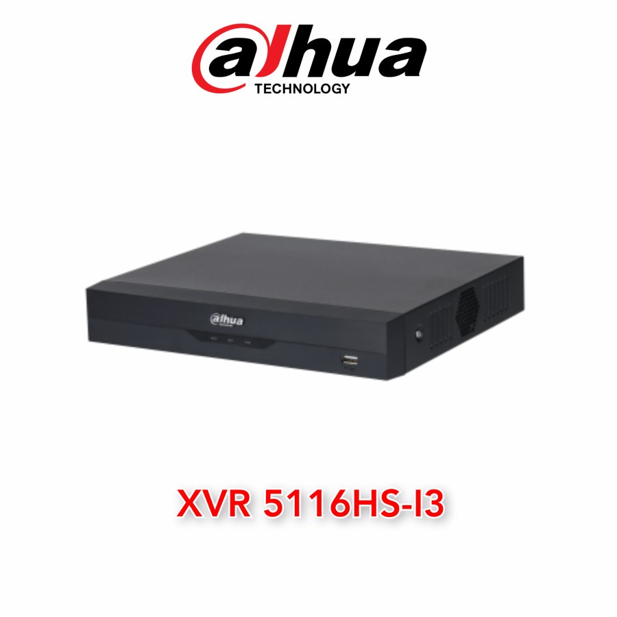 Jual DVR Dahua XVR-5116HS-5M-I3 Up to 6 MP DVR Dahua 5 MP 16 Channel ...