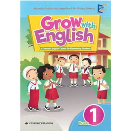 Jual BUKU BAHASA INGGRIS SD GROW WITH ENGLISH KELAS 1 2 3 4 5 6 ...