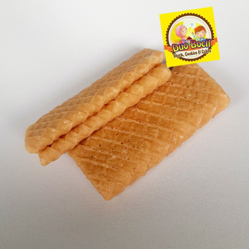 Jual Kue Dompet Semprong rasa Wijen Pisang 250 Gram - Duo Bocil Snack ...