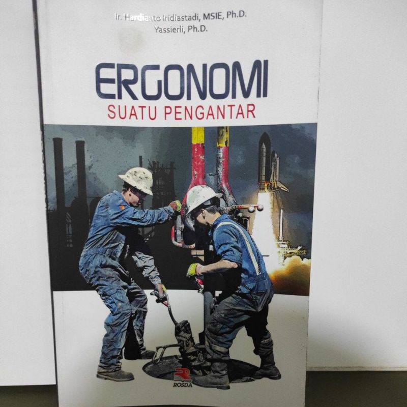 Jual Buku Ergonomi Suatu Pengantar Oleh Hardianto Iridiastadi Shopee