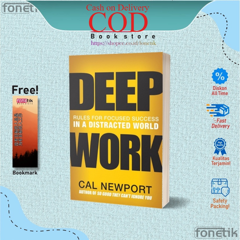 Jual Deep Work: Rules For Focused Success In A Distracted World - Cal ...