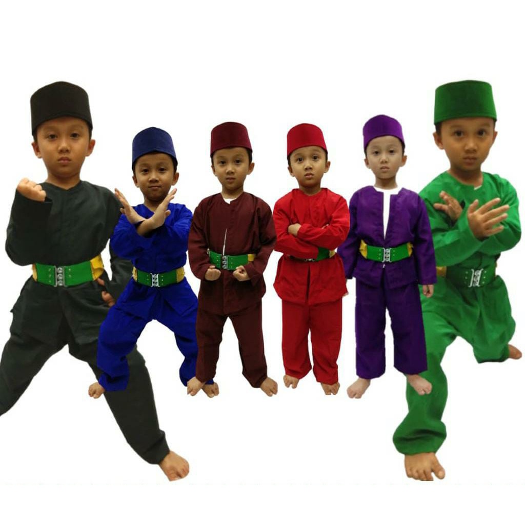 Jual Setelan Baju Pangsi Anakbaju Celana Baju Betawi Setelan Betawi