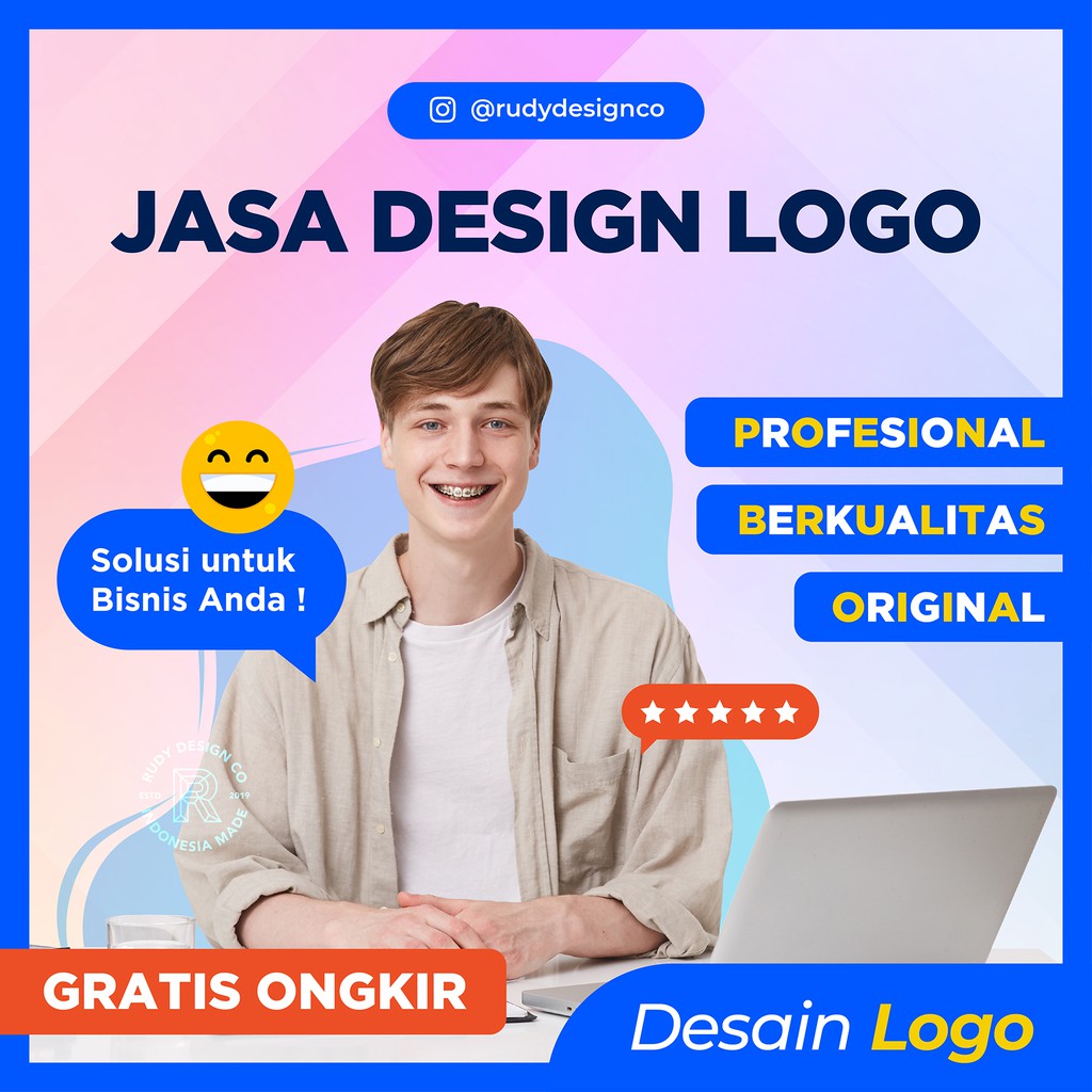 Jual Jasa Desain Logo Premium Design Logo Olshop Logo Makanan