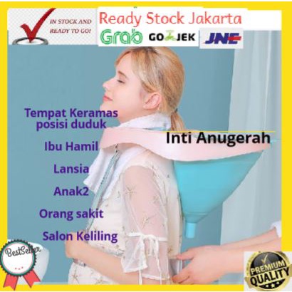 Jual Tempat Cuci Rambut duduk; Baskom Keramas; Alat Keramas duduk Lipat ...