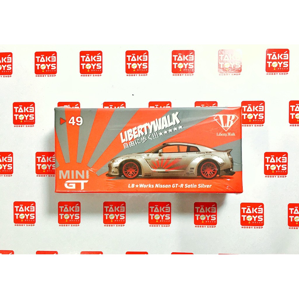 Jual Mini GT LBWK LB Works - Nissan GT-R Satin Silver | Shopee Indonesia