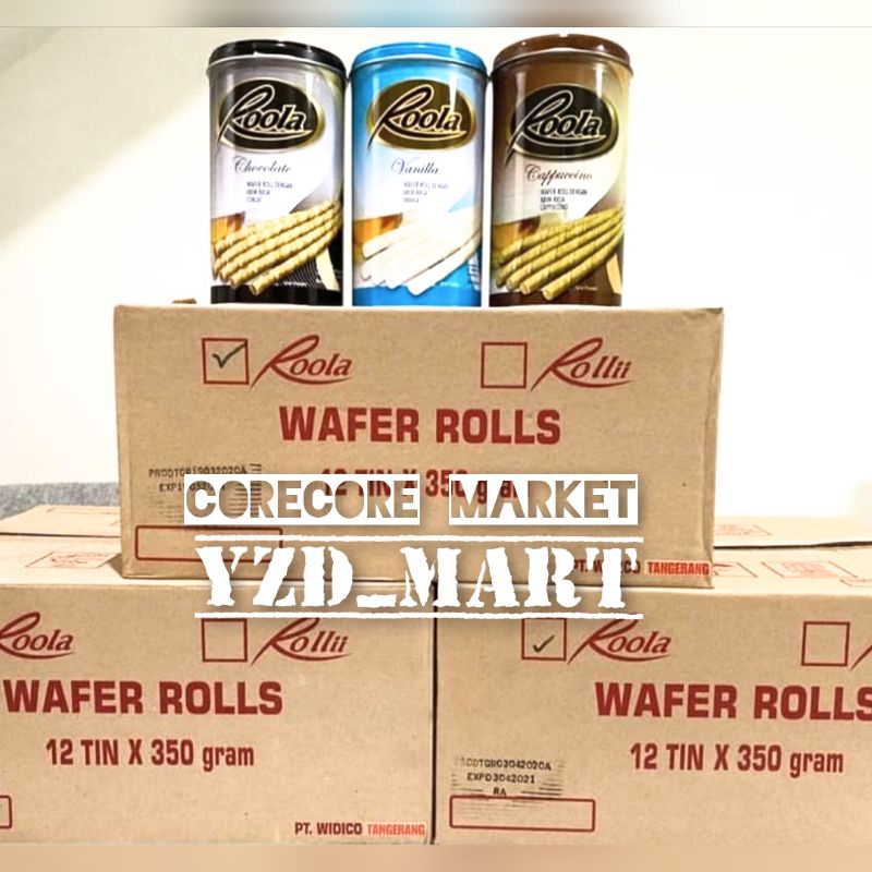 Jual Roola Wafer Roll (Harga Paket 3 Kaleng) | Shopee Indonesia