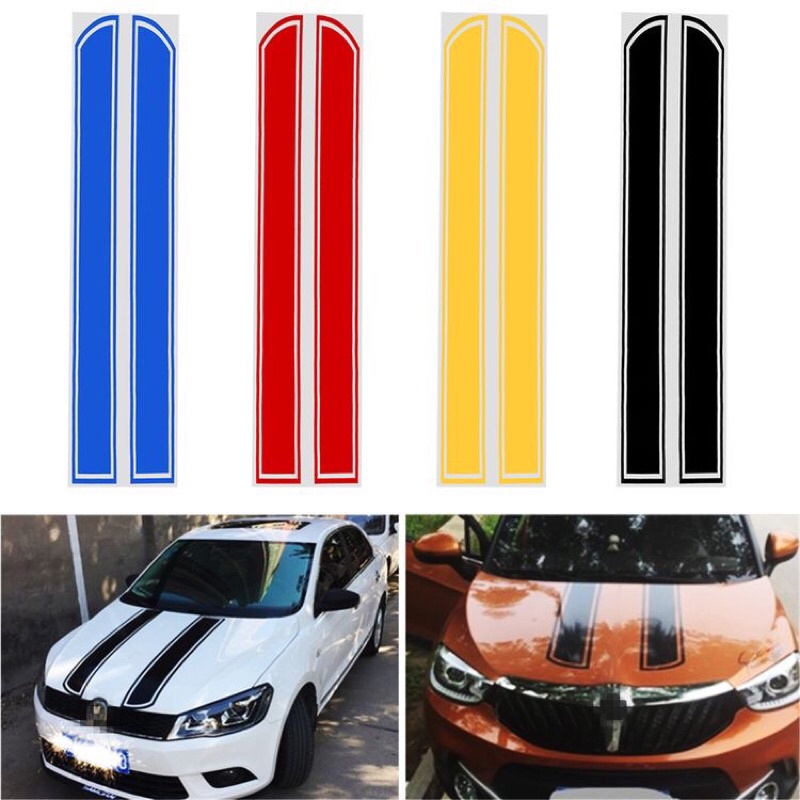 Jual sticker mobil sticker cutting kap mobil depan | Shopee Indonesia