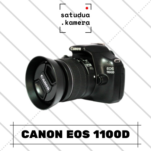 Jual CANON EOS 1100D KIT 18-55MM 18-55 MM IS III DSLR FREE BATERAI ...