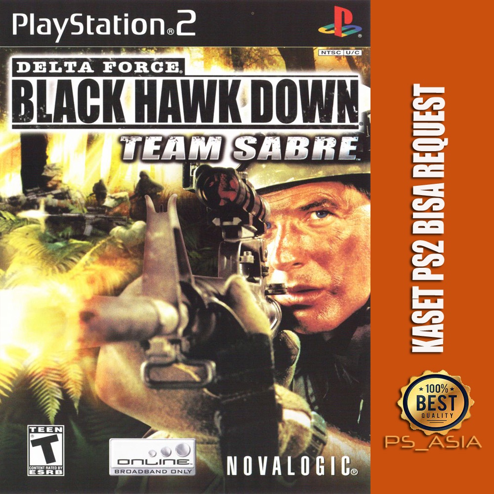 Jual Kaset ps Black Hawk Down Team Sabre Shopee Indonesia