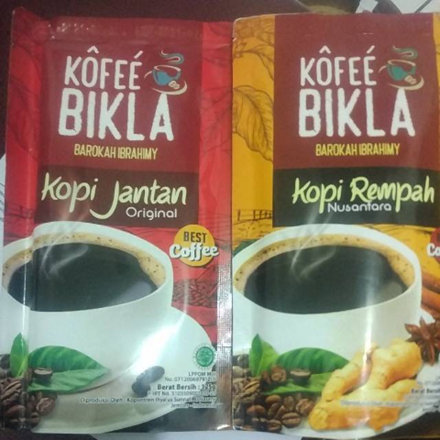 Jual Bikla Kopi Original Atau Rempah 125 Gr Shopee Indonesia