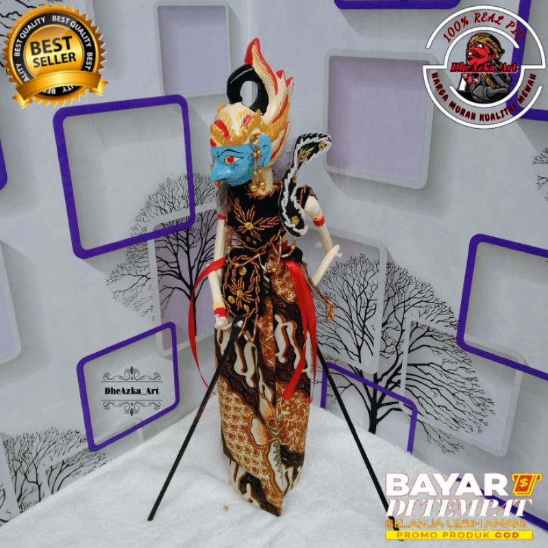 Jual Wayang Golek Gatotkaca 35cm Sayap Shopee Indonesia