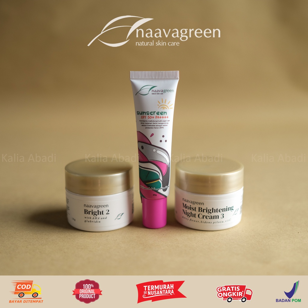 Jual Paket Hemat Naavagreen Navagreen Skincare Navaagreen Skin Care