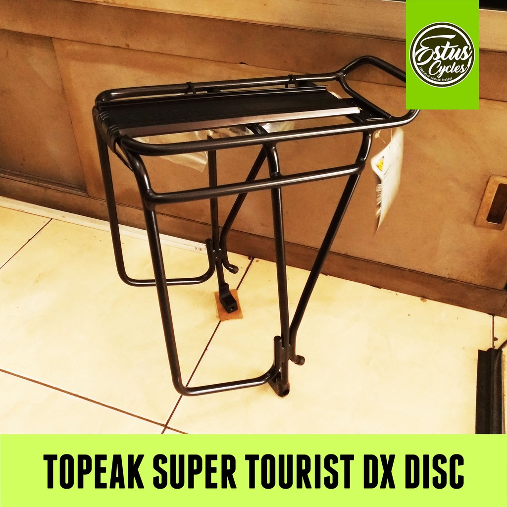 Jual Rak Bagasi Sepeda Topeak Super Tourist DX Pannier Belakang Touring Estus Cycles Shopee Indonesia