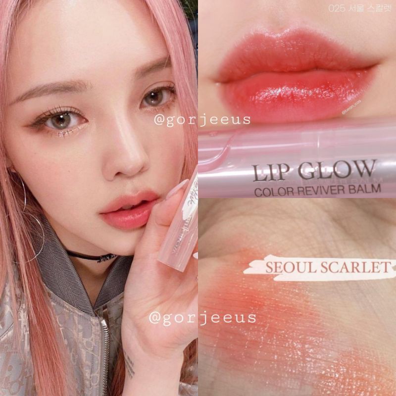 Jual DIOR ADDICT LIP GLOW 025 SEOUL SCARLET Limited Edition 2021