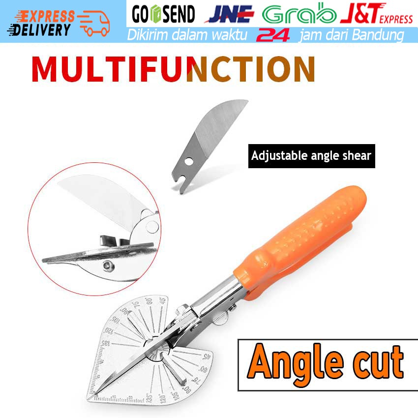 Jual Plastik PVC Pipa Selang Memotong Gunting 45135 Derajat Multi
