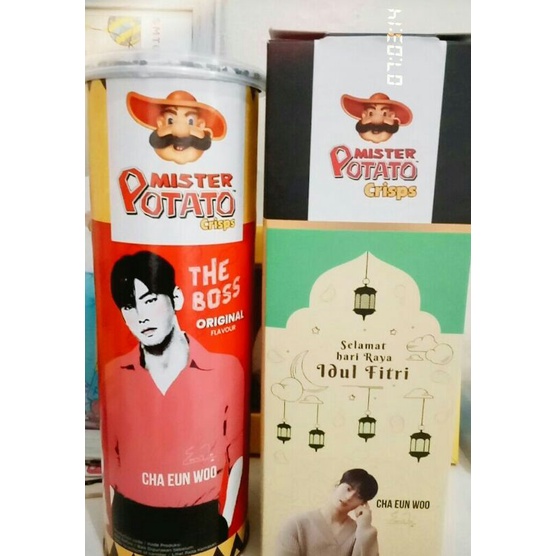 Jual Mister Potato crisps x Cha Eun woo 85g Shopee Indonesia