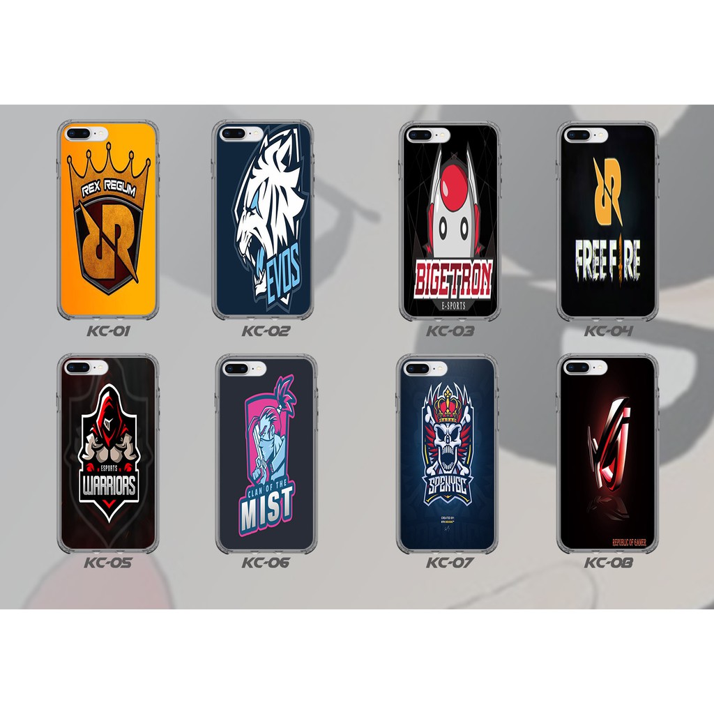 Jual CASE GAMER ESPORT RRQ EVOS BTR DLL GRATIS TAMBAH NAMA UNTUK ALL ...