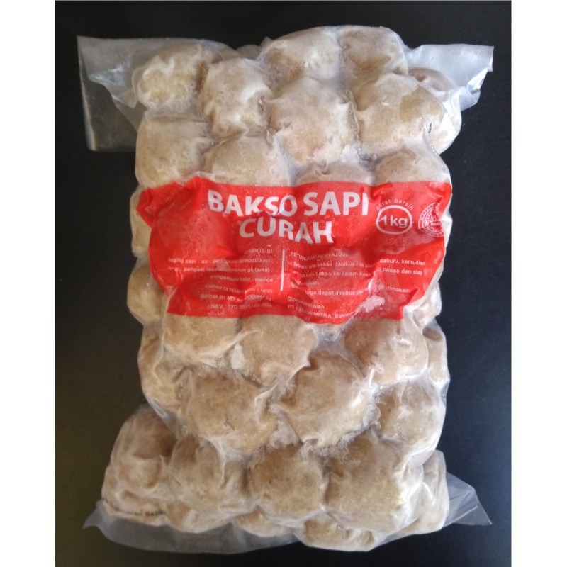 Jual Bakso Sapi Curah Bernardi 1 Kg Shopee Indonesia