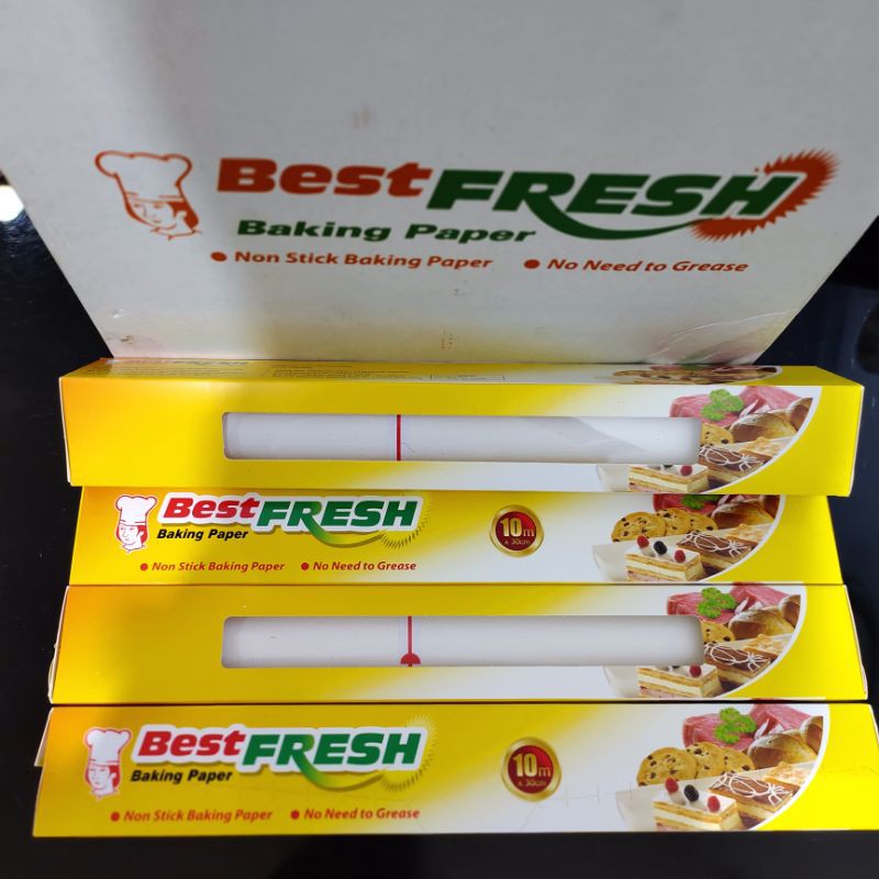 Jual Baking Paper 30cm x 10M Best Fresh / Kertas Roti / Tatakan Alas ...