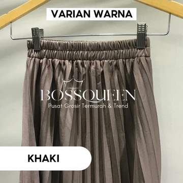 Rok Plisket Panjang Jumbo Rok Plisket Payung Murce Rok Plisket Part 2