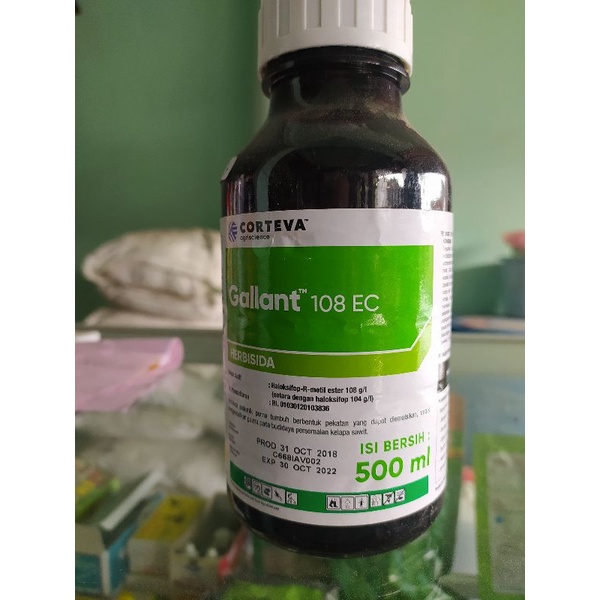 Jual Gallant 108ec Herbisida Pembasmi Rumput Ilalang 500 Ml Shopee