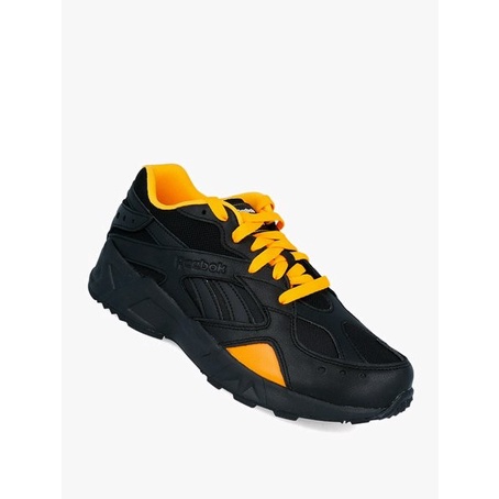 Jual REEBOK AZTREK x Gigi Hadid Black Yellow ORIGINAL 100 40 Shopee Indonesia