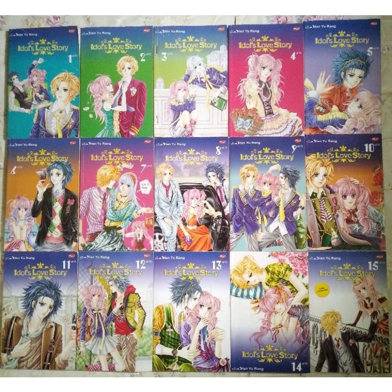 Jual Komik Korea: Idol's love story 1-15 tamat ( Han Yu rang ) | Shopee ...