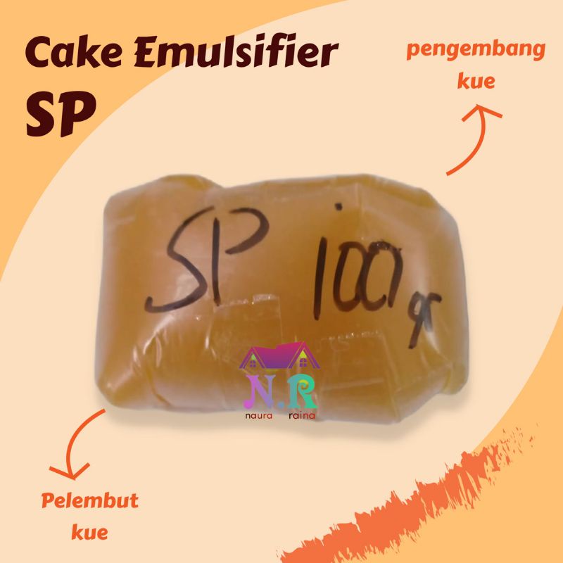 Jual SP cake emulsifier pelembut pengembang kue 100gr Shopee Indonesia